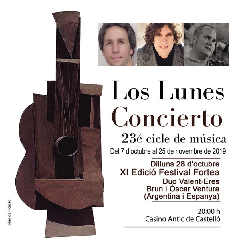 Los lunes concierto 28 octubre