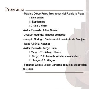 Los lunes concierto 28 octubre_programa