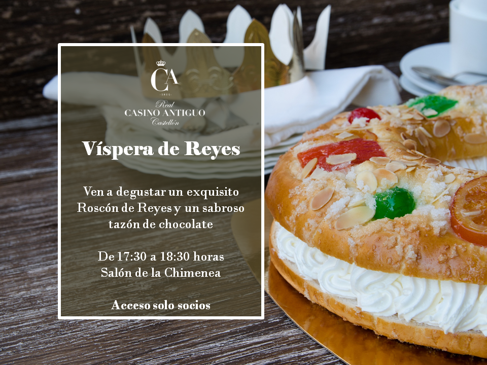 Desgustación Roscón de Reyes Casino Antiguo