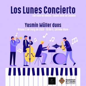 actuacion Yasmin Müller Los lunes concierto