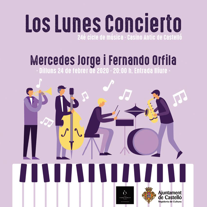 MERCEDES JORGE-LOS LUNES CONCIERTO