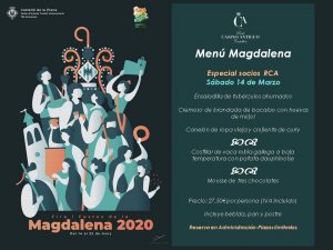 Menú Magdalena