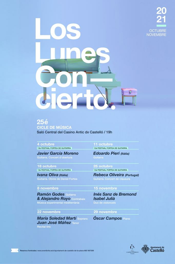 LOS LUNES CONCIERTO 25é  CONCERT D´OBERTURA