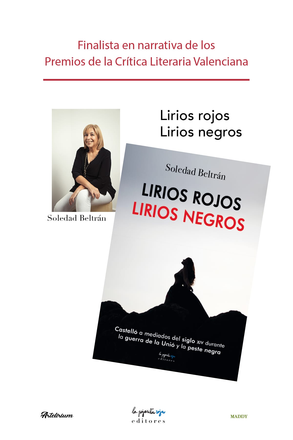 PRESENTACION LIBRO LIRIOS ROJOS-LIRIOS NEGROS – SOLEDAD BELTRAN