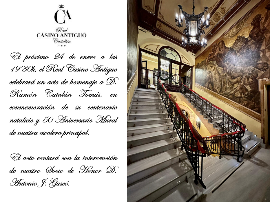 Acto Homenaje a D. Ramón Catalán Tomás