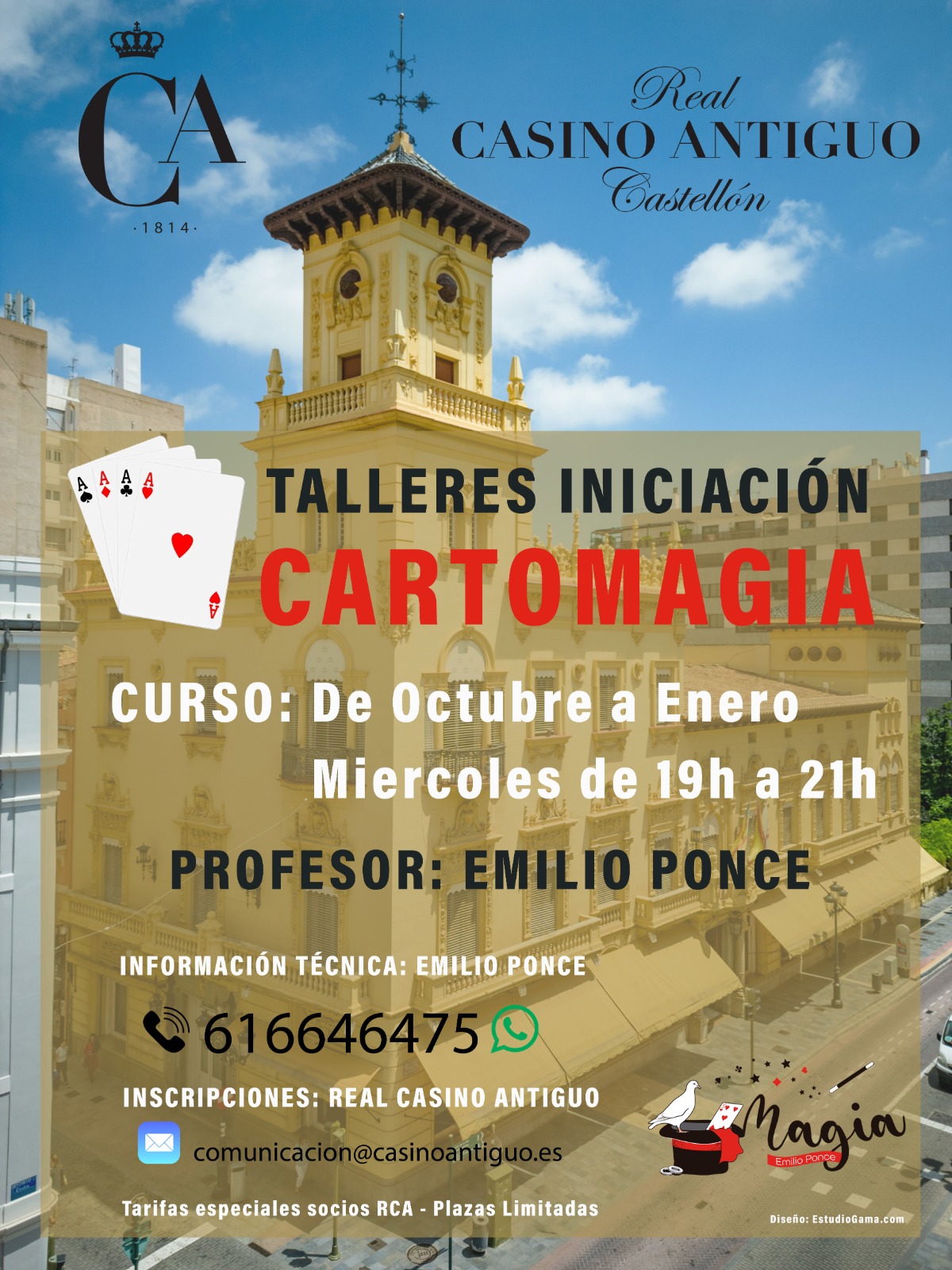 Taller iniciación CARTOMAGIA