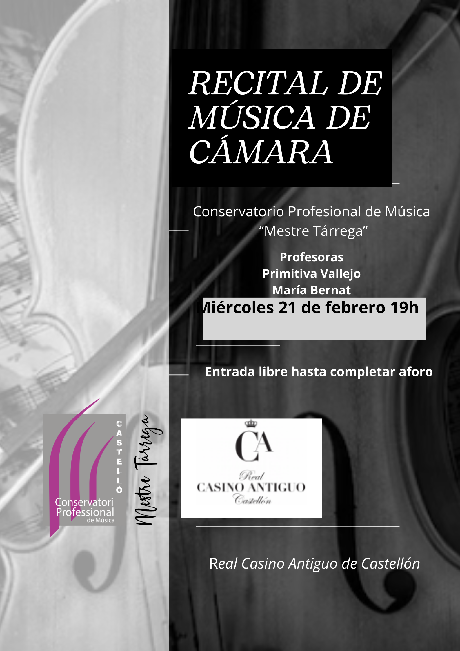 Casino Concierto 21 febrero 2024