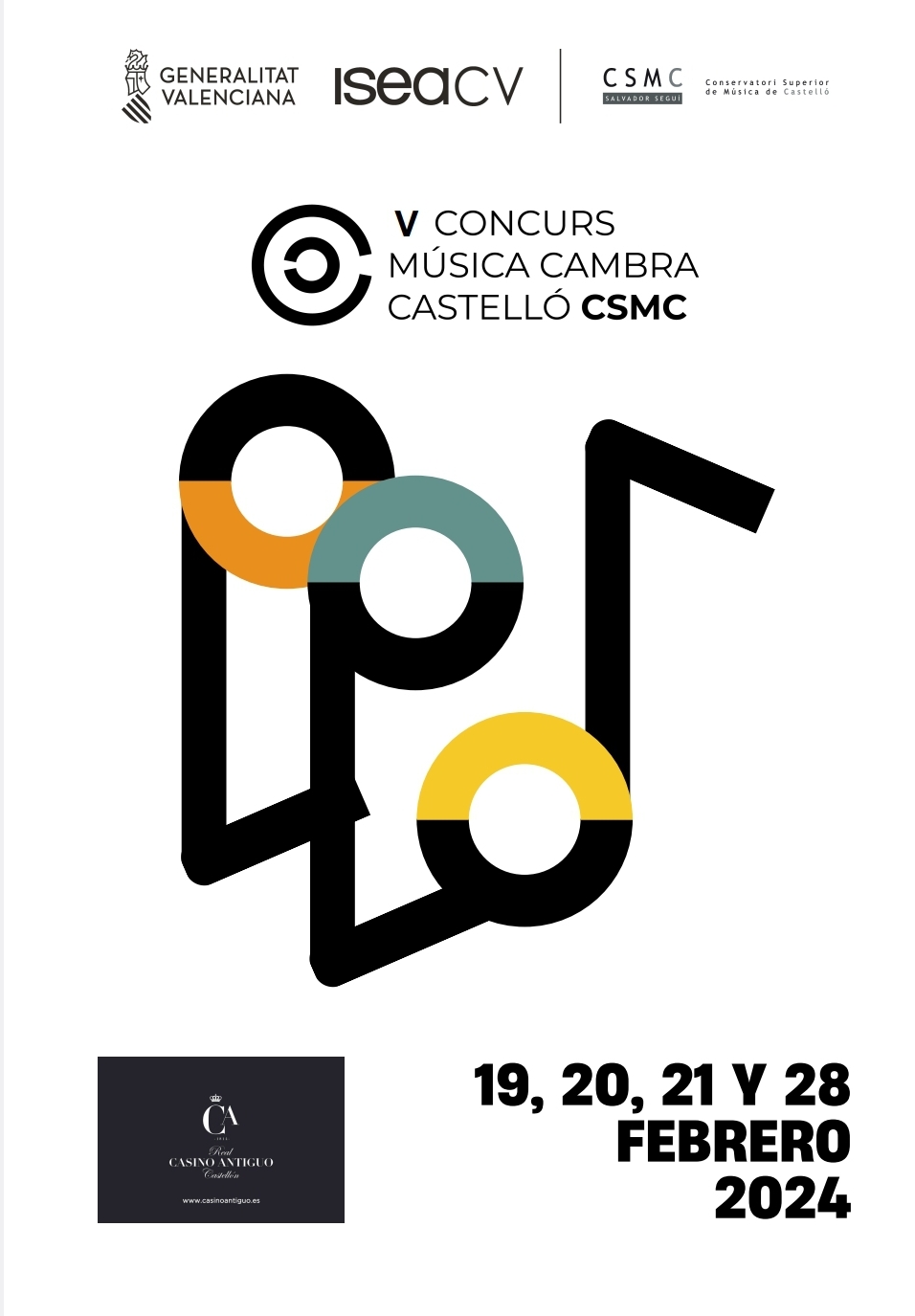 #Concurso #MúsicadeCámara #CSMC_SalvadorSeguí #RealCasinoAntiguo _ 2024