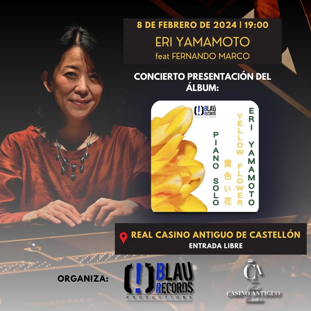 #Concierto #EriYamamoto #featFernandoMarco #RealCasinoAntiguo