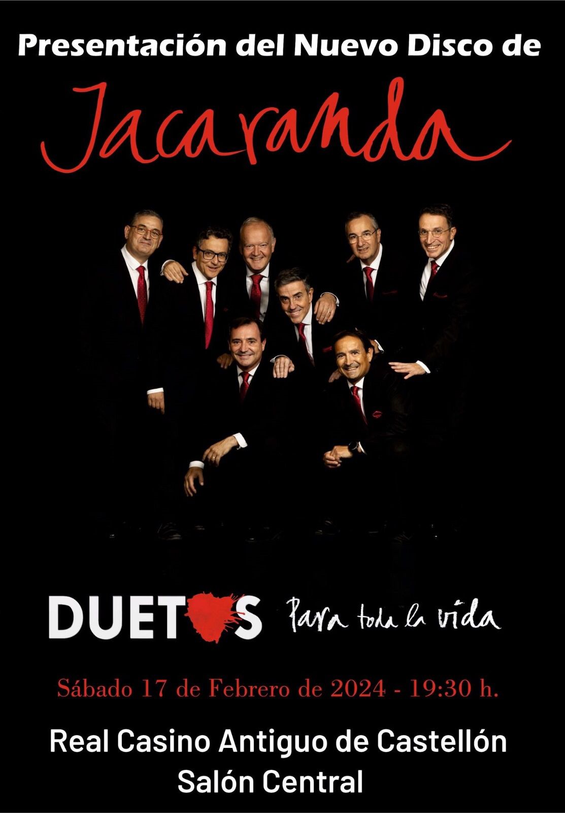 #PresentacionDisco #Jacaranda #RealCasinoAntiguo
