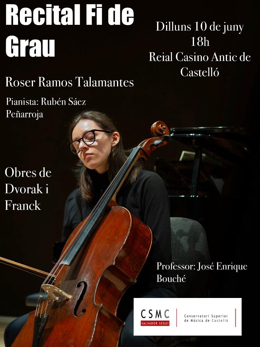 #Violonchelo #FinaldeGrado #CSMCSalvador Seguí - RCA