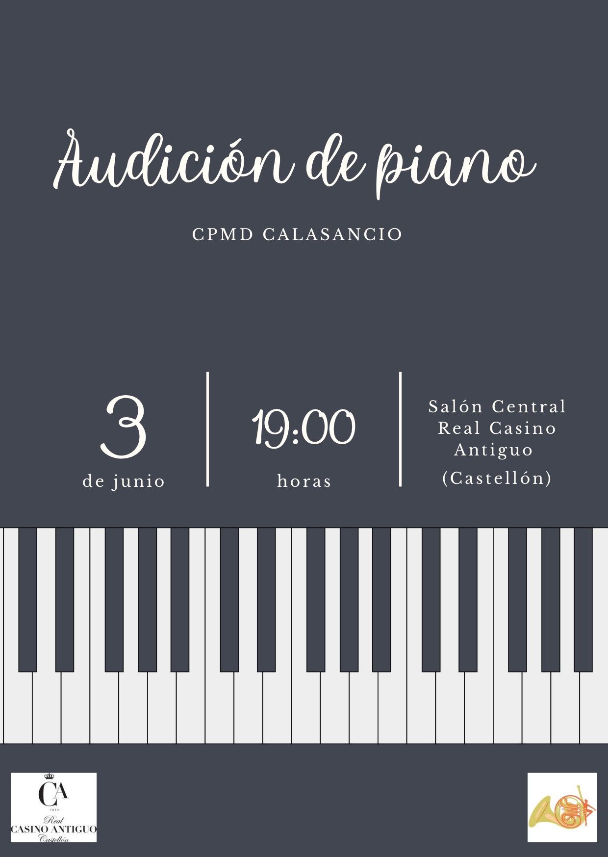 Audición Piano Calasancio - junio 2024