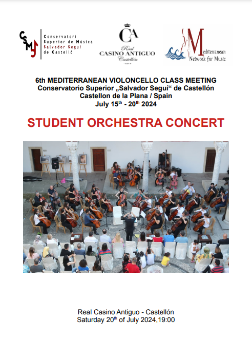 STUDENT ORCHESTRA CONCERT - Julio 2024 RCA