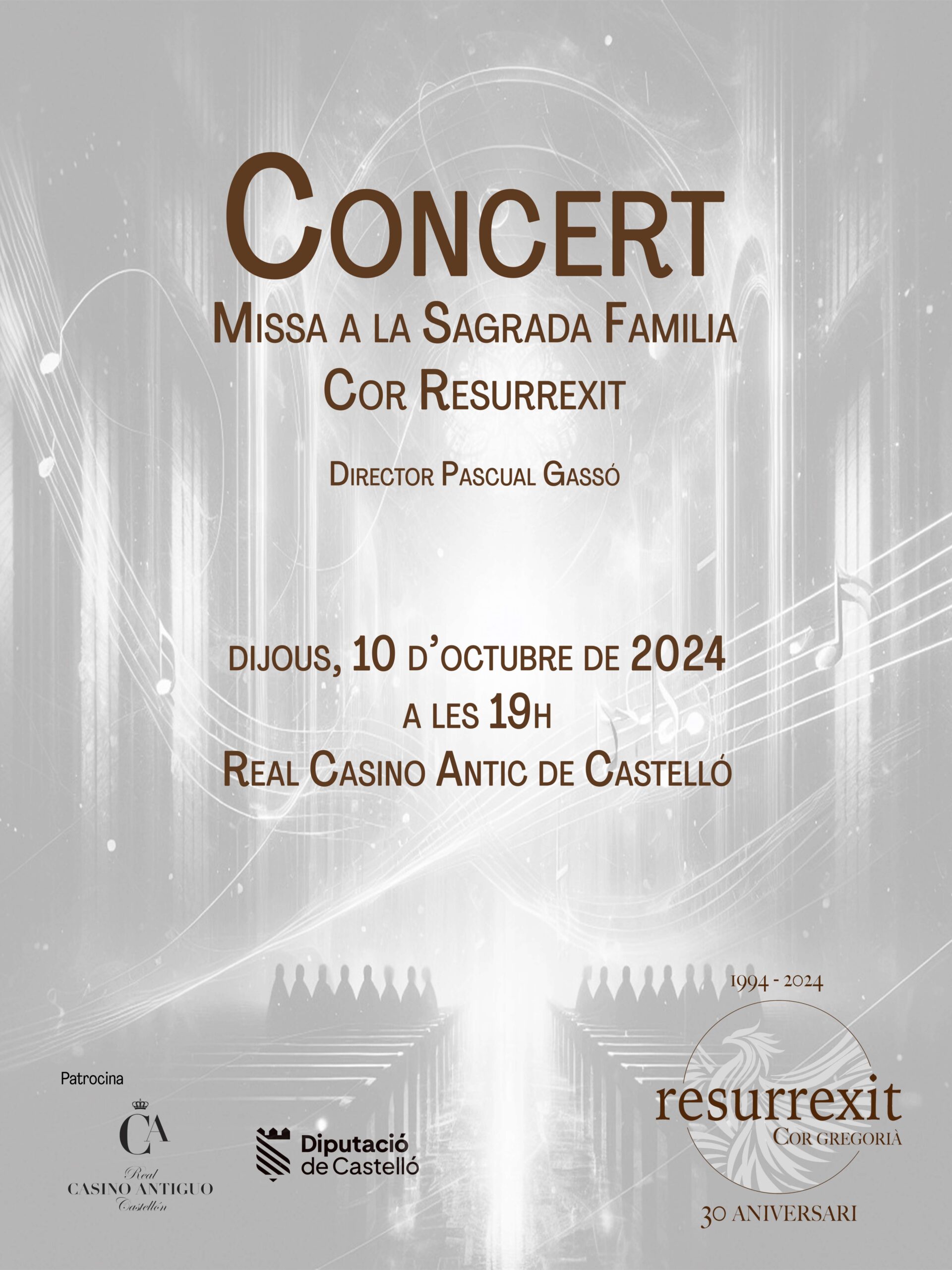 #Concierto #CorResurrexit #RealCasinoAntiguo