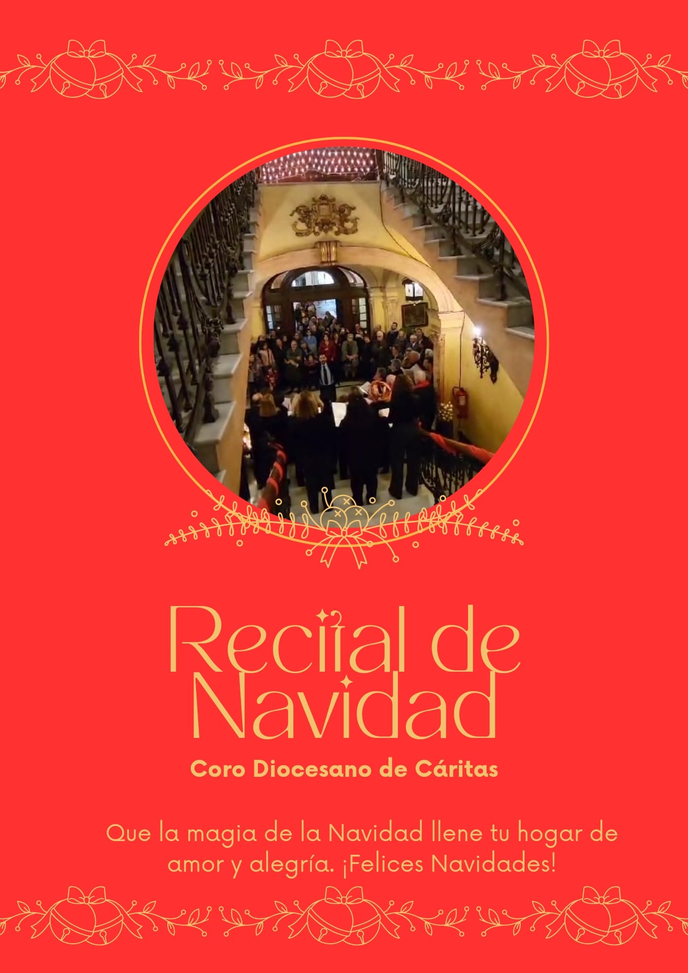 #RecitalNavidad #CoroCaritas #RealCasinoAntiguo