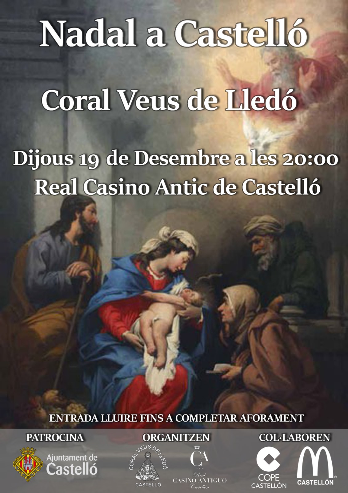 #VeusdeLledó #ConciertoNavidad #RealCasinoAntiguo