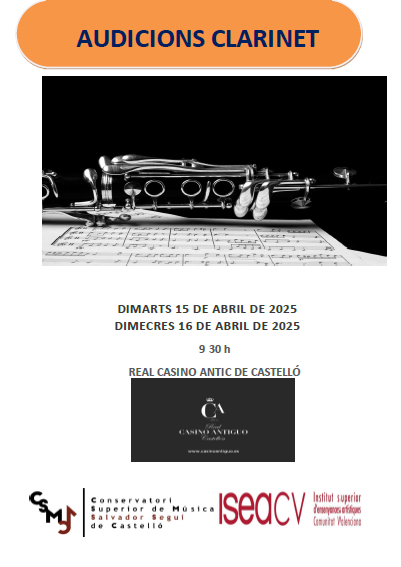 audiciones clarinte _ abril 2025