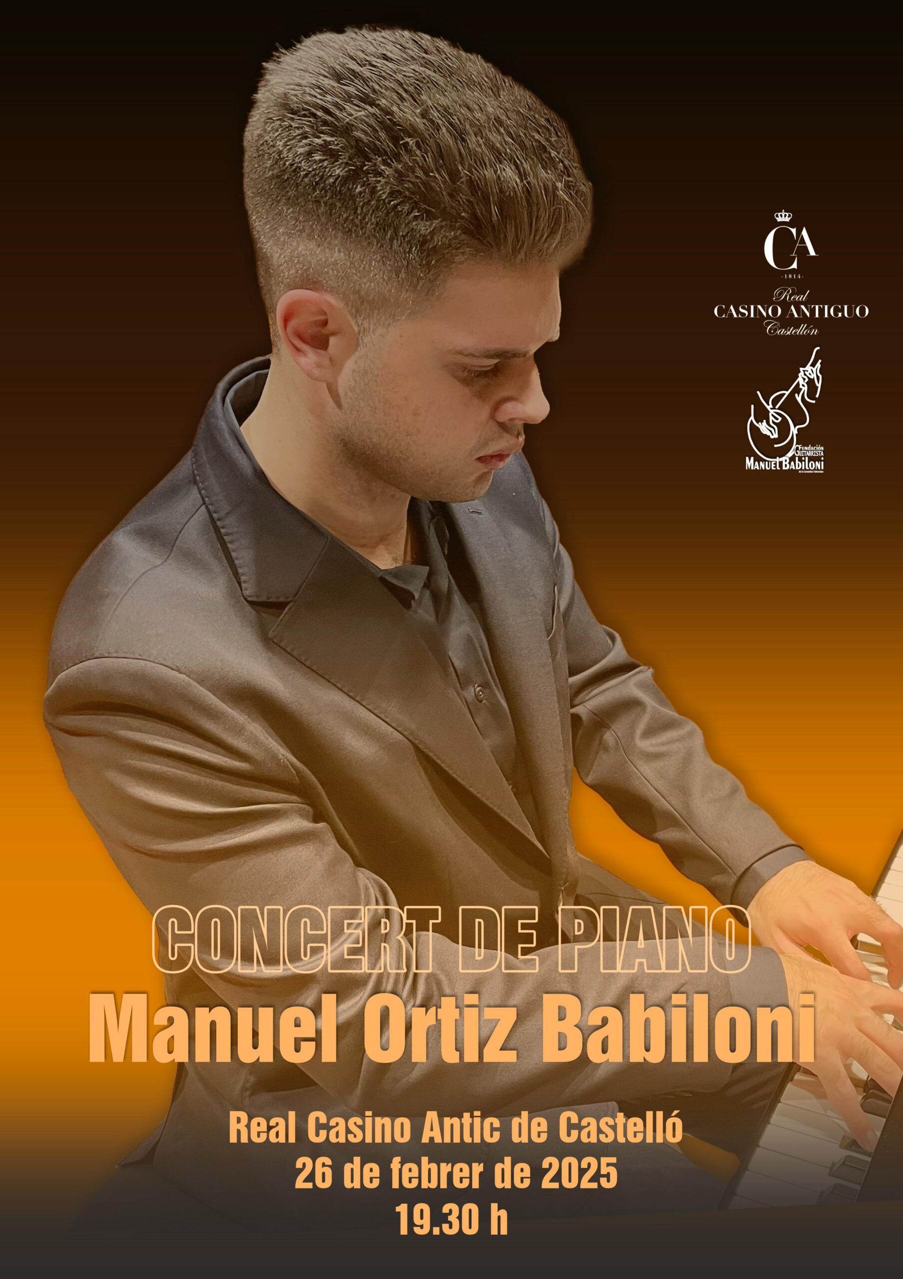CONCIERTO DE PIANO – Manuel Ortiz Babiloni