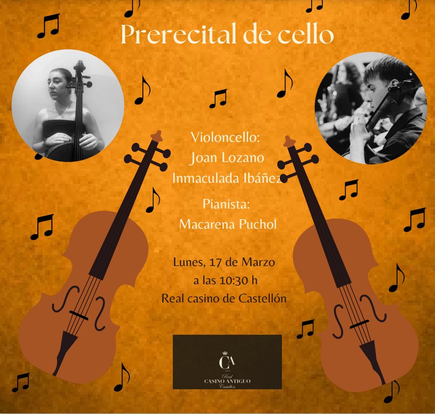 Prerecital de cello _ CSMC Salvador Segui - RCA _17032025