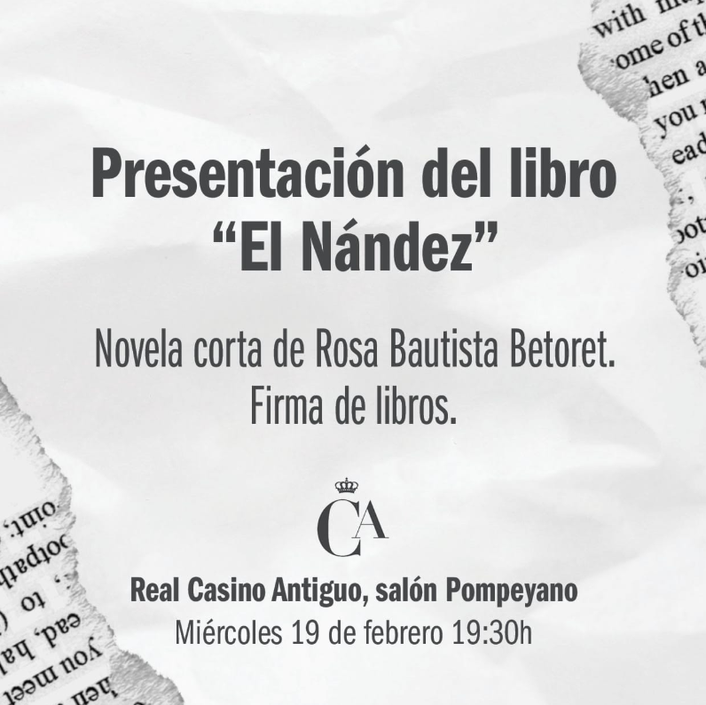Presentación libro - El Nández