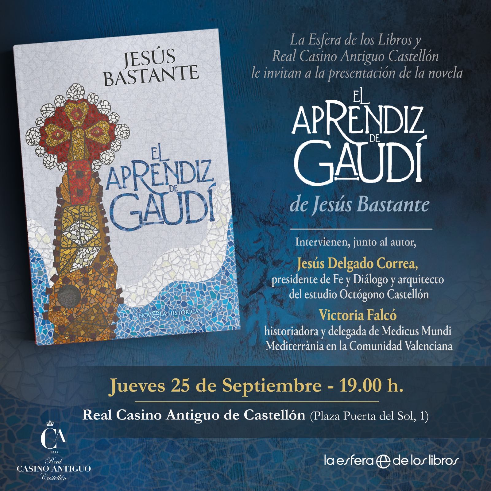 #ElaprendizGaudí #JesúsBastante #FeyDialogo #RCA