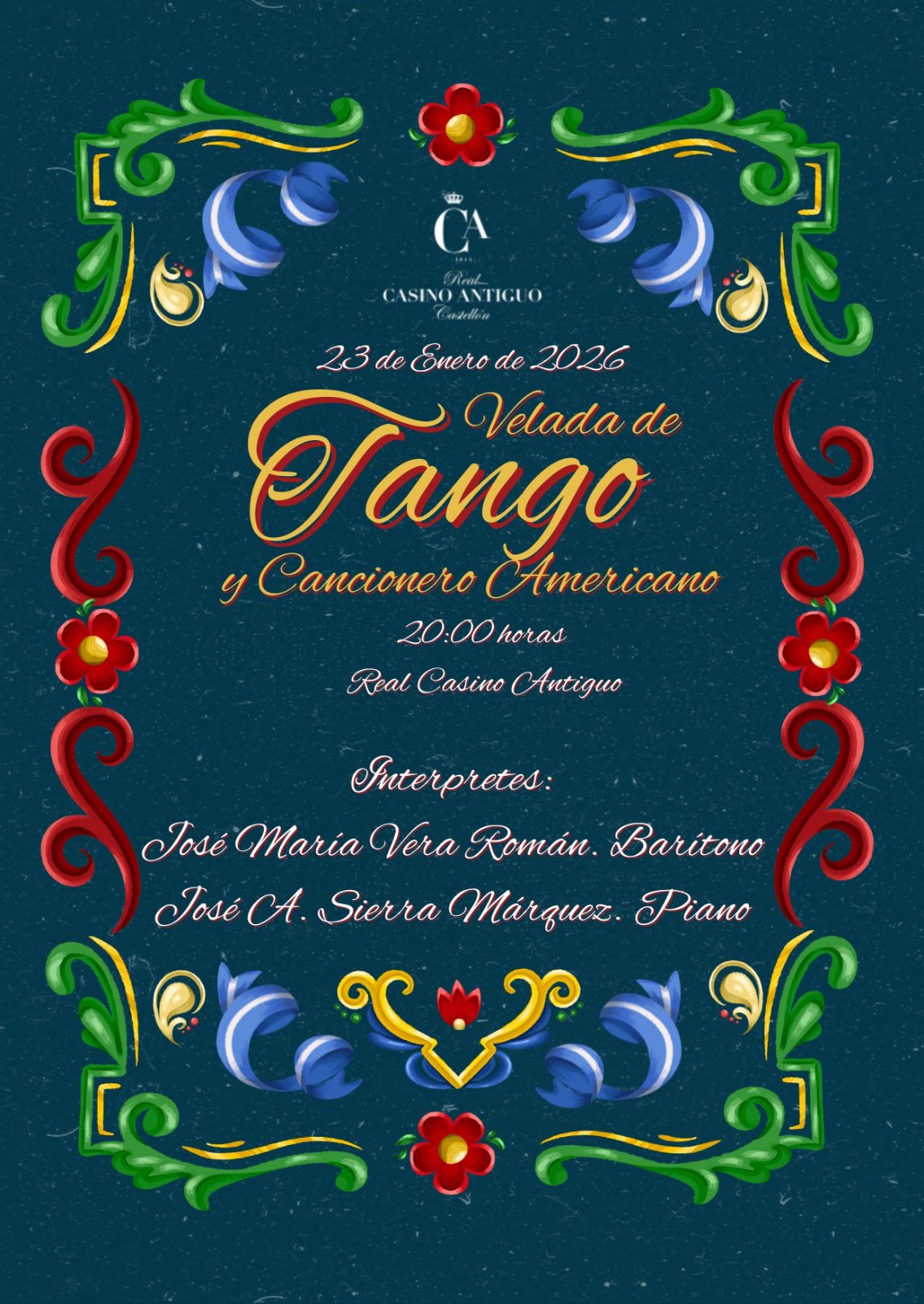TANGOS JOSE MARIA VERA - ENERO 2026