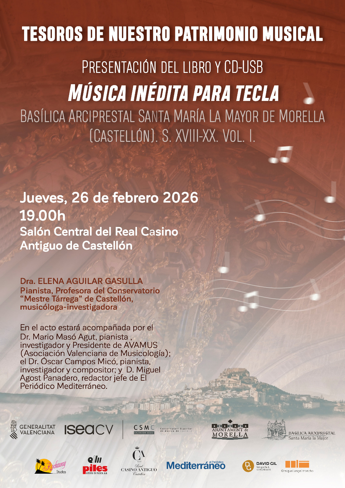 MÚSICA INEDITA PARA TECLA