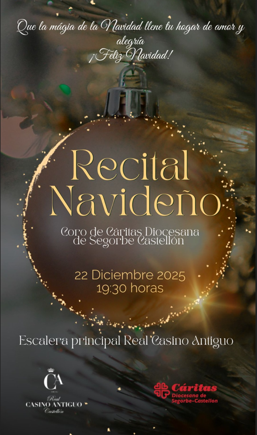 #Recital #CoroDiocesanoCaritas #Navidad #RealCasinoAntiguo