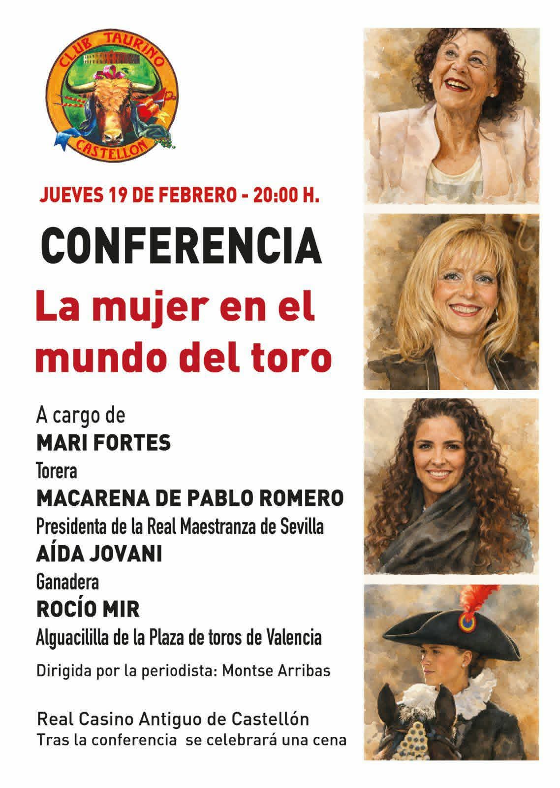 Conferencia Mujer en el Mundo del Toro _ 19feb2026