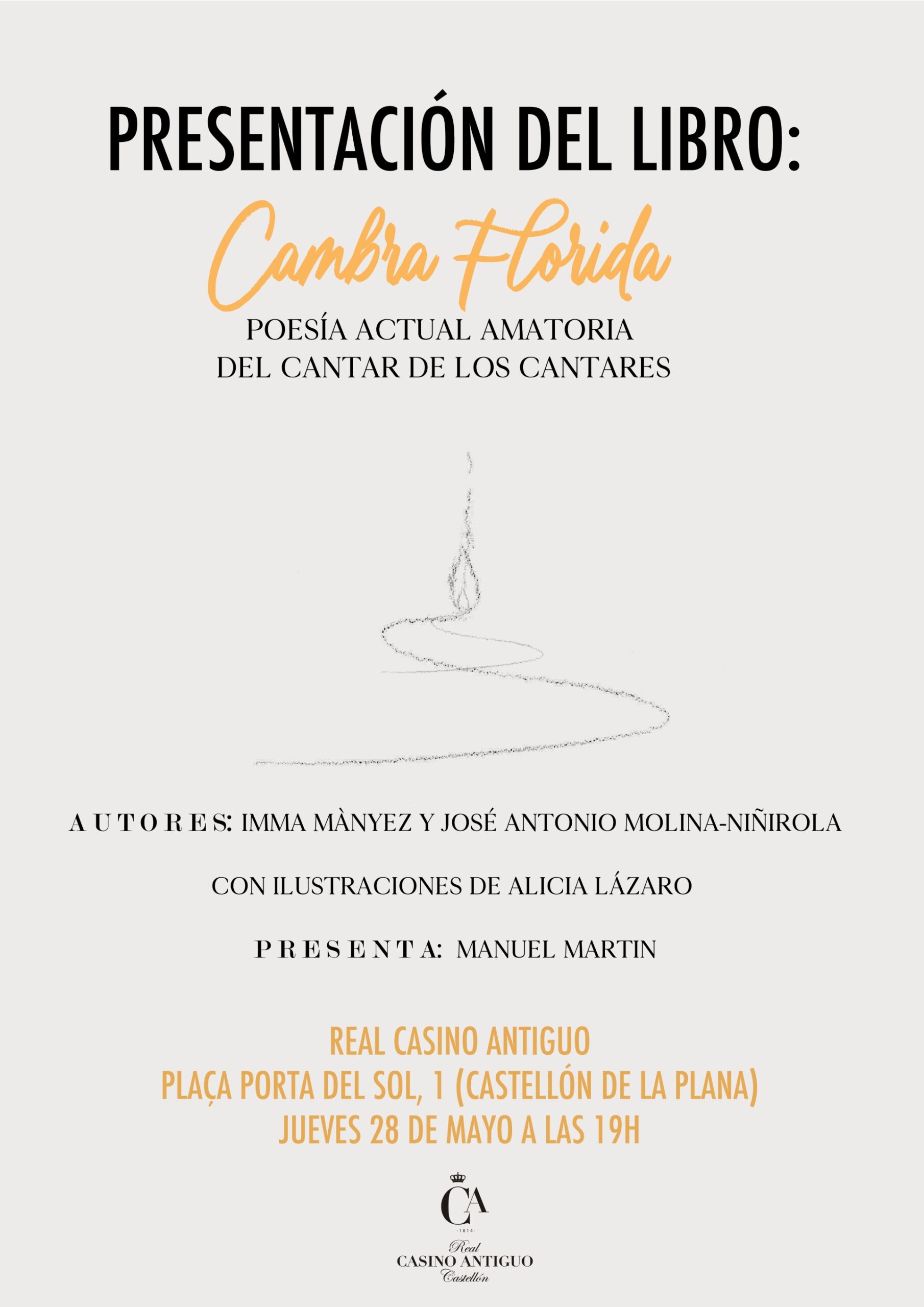 «CAMBRA FLORIDA» – Presentación de Libro