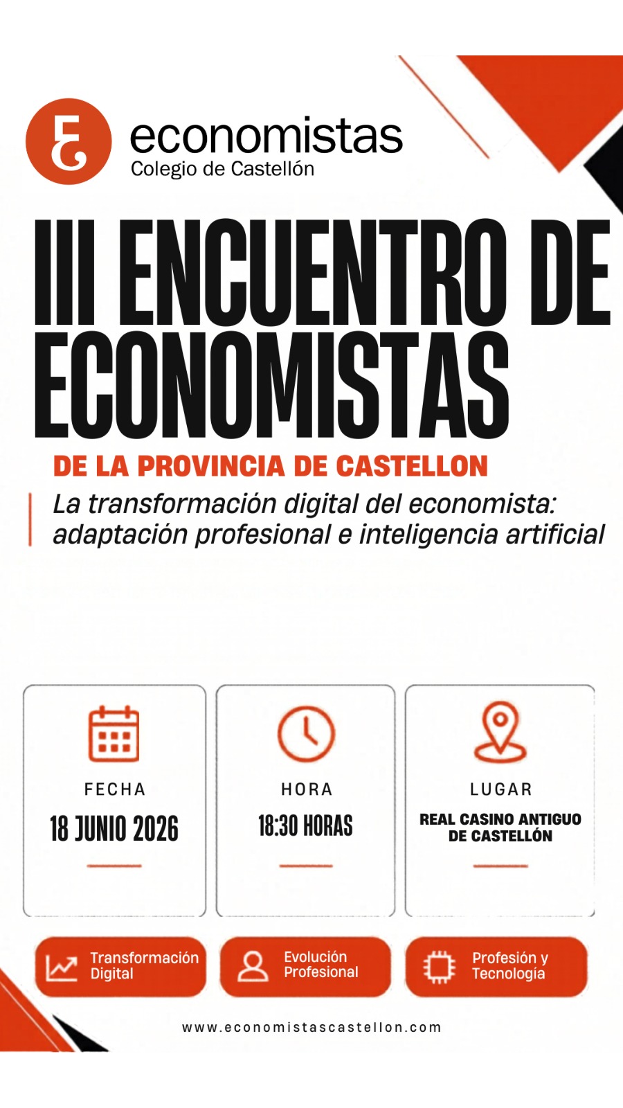 III ENCUENTRO ECONOMISTAS PROVINCIA DE CASTELLÓN – Colegio Economistas Castellón