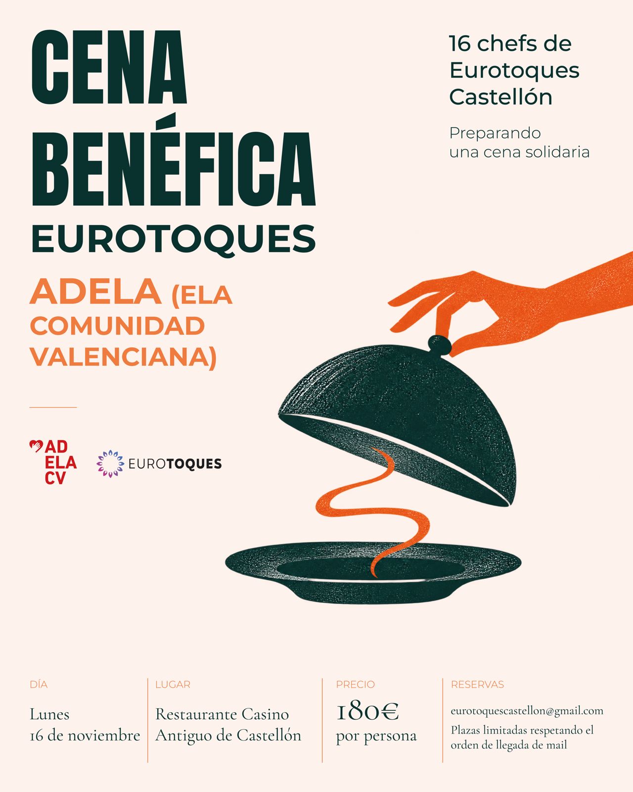 Cena Benefica Eurotoques - ADELA